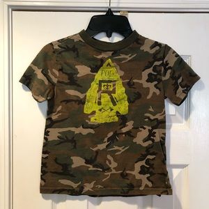 Boys Polo Camo T-shirt